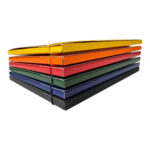 Cartella 3 lembi con elastico - 25 x 34 cm - dorso 1cm - blu - Starline - immagine 2