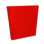 Raccoglitore King - 22 x 30 cm - 4 anelli tondi 30 mm - dorso 4 cm - rivestimento in PP - rosso - Starline - immagine 4