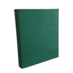 Raccoglitore King - 22 x 30 cm - 4 anelli tondi 30 mm - dorso 4 cm - rivestimento in PP - verde - Starline - immagine 4