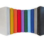 Raccoglitore King - 22 x 30 cm - 4 anelli tondi 30 mm - dorso 4 cm - rivestimento in PP - viola - Starline - immagine 2