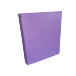 Raccoglitore King - 22 x 30 cm - 4 anelli tondi 30 mm - dorso 4 cm - rivestimento in PP - viola - Starline - immagine 4