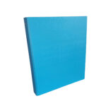 Raccoglitore King - 22 x 30 cm - 4 anelli tondi 30 mm - dorso 4 cm - rivestimento in PP - azzurro - Starline - immagine 4