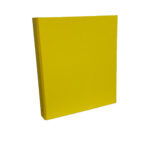 Raccoglitore King - 22 x 30 cm - 4 anelli tondi 30 mm - dorso 4 cm - rivestimento in PP - giallo - Starline - immagine 3