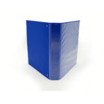 Raccoglitore personalizzabile KingShow - 22 x 30 cm - 4 anelli a D 40 mm - dorso 5 cm - blu - Starline - immagine 2