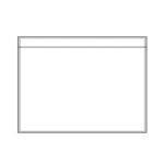 Busta adesiva portadocumenti - senza stampa - C5 (23 x 15 cm) - carta - trasparente - Eco - Starline - conf. 250 pezzi - immagine 3