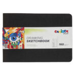 Album Sketchbook rilegato - A5 - 160 gr - 20 fogli - Carioca Plus