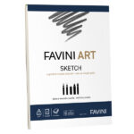 Album collato Sketch - A4 - 90 gr - 40 fogli - Favini Art