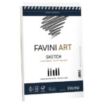 Album spiralato Sketch - A4- 90 gr - 40 fogli - Favini Art