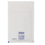 Busta imbottita Sacboll - A (14 x 27 cm) - carta - bianco - Blasetti - conf. 10 pezzi