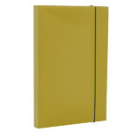 Cartella progetto con elastico HOLOS - 34,5 x 23,5 cm - dorso 3 cm - verde - Fellowes