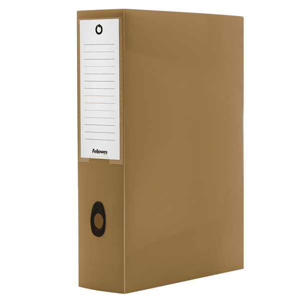 MD_103169 Scatola progetto Plus HOLOS - 25 x 35 cm - dorso 8 cm - marrone - Fellowes - immagine 1