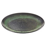 Piatto piano Linea Amazzonia - diametro 23,5 x 2,5 cm - melamina - Leone