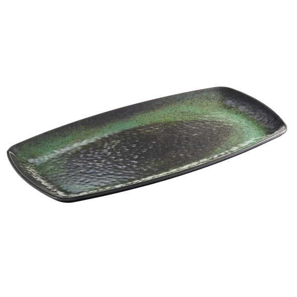 MD_103191 Piatto rettangolare Linea Amazzonia - 35,5 x 19 x 2,5 cm - melamina - Leone - immagine 1