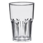 Bicchiere Granity - 400 ml - SAN - trasparente - Leone - conf. 5 pezzi