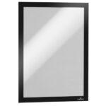 Cornice espositiva Duraframe - A4 - 21 x 29,7 cm - nero - Durable - conf. 10 pezzi