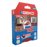 Nastro biadesivo OUTDOOR Mister Attach - 19 mm x 5 m - LDPE/acrilico - grigio/rosso - Geko