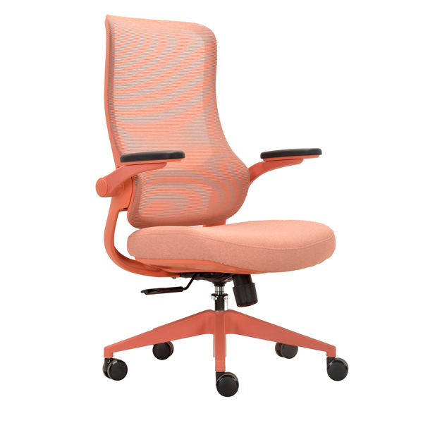 MD_103689 Seduta operativa ergonomica Aurora CHLN18 - braccioli regolabili - rosso - Unisit - immagine 1