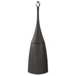 Portascopino da terra EColored - 12 x 12 x 48,5 cm - vesuvian black - Mar Plast