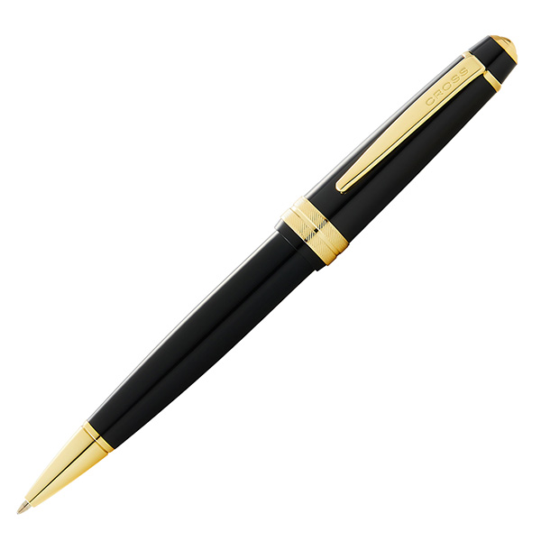 MD_104019 Penna sfera Bailey Light - punta F - fusto nero/oro - Cross - immagine 1