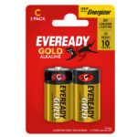 Pila mezzatorcia - C - LR14 - Eveready Gold- alcalina - Energizer - blister 2 pezzi
