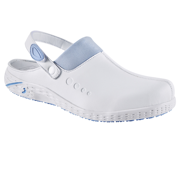 MD_104137 Zoccolo ortopedico Dany - numero 37 - bianco/azzurro - Safety Jogger - immagine 1