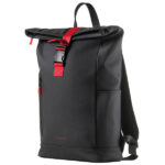 Zaino Roll-top Drop2Go - 30 x 42 x 14 cm - gomma - nero - In Tempo