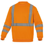 Felpa sportiva Astral - alta visibilità - tg. S - arancio fluo - Deltaplus