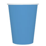 Bicchieri biodegradabili Ecocolor - 250cc - turchese - Big Party - conf. 25 pezzi