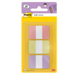 Segnapagina Post-it Index Strong -  686-3SUN - 25,4 x 38,1 mm - colori pastelllo - Post-it - conf. 36 pezzi