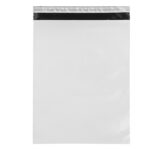 Sacchetto - per corrieri - 35 x 45 x 5 cm - PE - bianco - conf. 100 pezzi