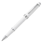 Penna roller Bailey Light - punta F - fusto bianco/cromo - Cross