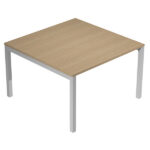 Tavolo riunioni Agorà - 120 x 120 x 74,4 cm - rovere