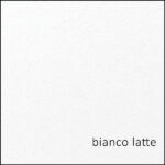 Plastica decorativa statica - 45 cm x 1,5 m - striscia oscurante opaca - PVC - bianco latte - Patifix