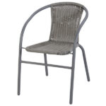 Sedia IOS  - 53,5 x 60 x H75 cm - grigio - Verdelook