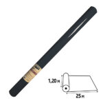 Tovaglia idrorepellente - in rotolo - 1,2 x 25 m - spunbond - nero - Pro Nappe