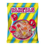 Lecca lecca piatto Yaketas - gusti assortiti - busta da 150 pezzi