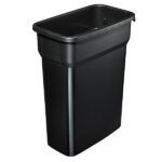 Cestino SELECTO raccolta differenziata - TUV - 29 x 49 x 61 cm - 55 L - nero - Rotho