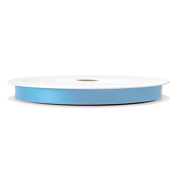 MD_106035 Nastro doppio raso - 9mmx100mt - azzurro 333 - Brizzolari - immagine 1