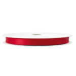 Nastro doppio raso - 9mmx100mt - rosso 250 - Brizzolari