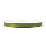 Nastro doppio raso - 9mmx100mt - verde salvia 563 - Brizzolari