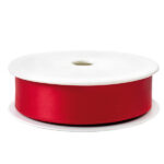 Nastro doppio raso - 25mmx50mt - rosso 250 - Brizzolari