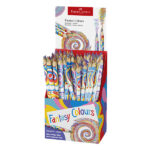 Matite Fantasy Colours - colori assortiti - Faber-Castell - expo da 84 pezzi