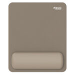 Mousepad Breyta - con poggiapolsi - con microban - sabbia - Fellowes