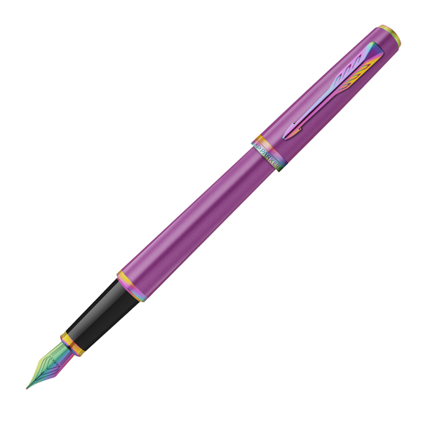 MD_106387 Penna stilografica Meridian GT - punta M - Uva - Parker - immagine 1