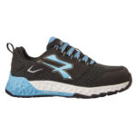 Calzatura di sicurezza Vhagar S3S ESD Red Stratos - numero 48 - nero/azzurro - U-Power