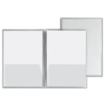 Cartella con doppia tasca Capri 69/T2 - A4 - PVC - trasparente liscio - Sei Rota - conf. 5 pezzi