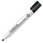 Marcatore Lumocolor whiteboard 351 - punta tonda - tratto 2 mm - nero - Staedtler