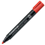 Marcatore Lumocolor Permanent 352 - punta tonda - tratto 2 mm - rosso - Staedtler