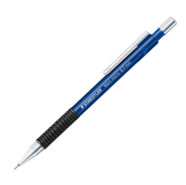 MD_25258 Portamine Mars Micro 775 - mina 0,7 mm - fusto blu/nero - Staedtler - immagine 1