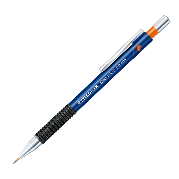 MD_25260 Portamine Mars Micro 775 - mina 0,90 mm - fusto blu/nero - Staedtler - immagine 1